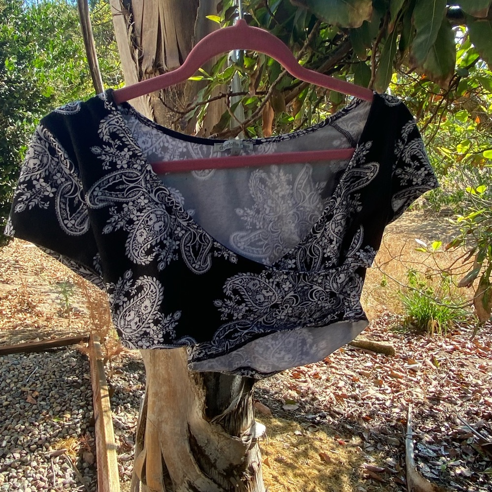 Bandana wrap top